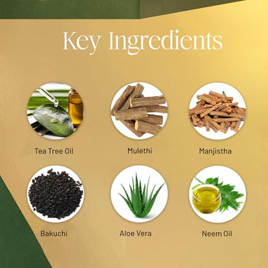 VEDICDERM Psoréa Cream with 2% Bakuchi Extract Skin Barrier Repair | Itching and Dryness Control | Natural, Chemical Free Formula for Psoriatic skin (200ml, Pack of 1)